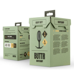 BUTTR Plug lesté Heavy Duty Buttr 16 x 5.6 cm - Poids 619g